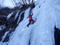 会員山行＠荒船山・相沢奥壁アイスクライミング